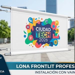 Lona Publicitaria Frontlit 510g (Gran Formato)