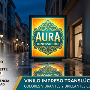 Vinilo Adhesivo Translúcido (Especial Retroiluminación)